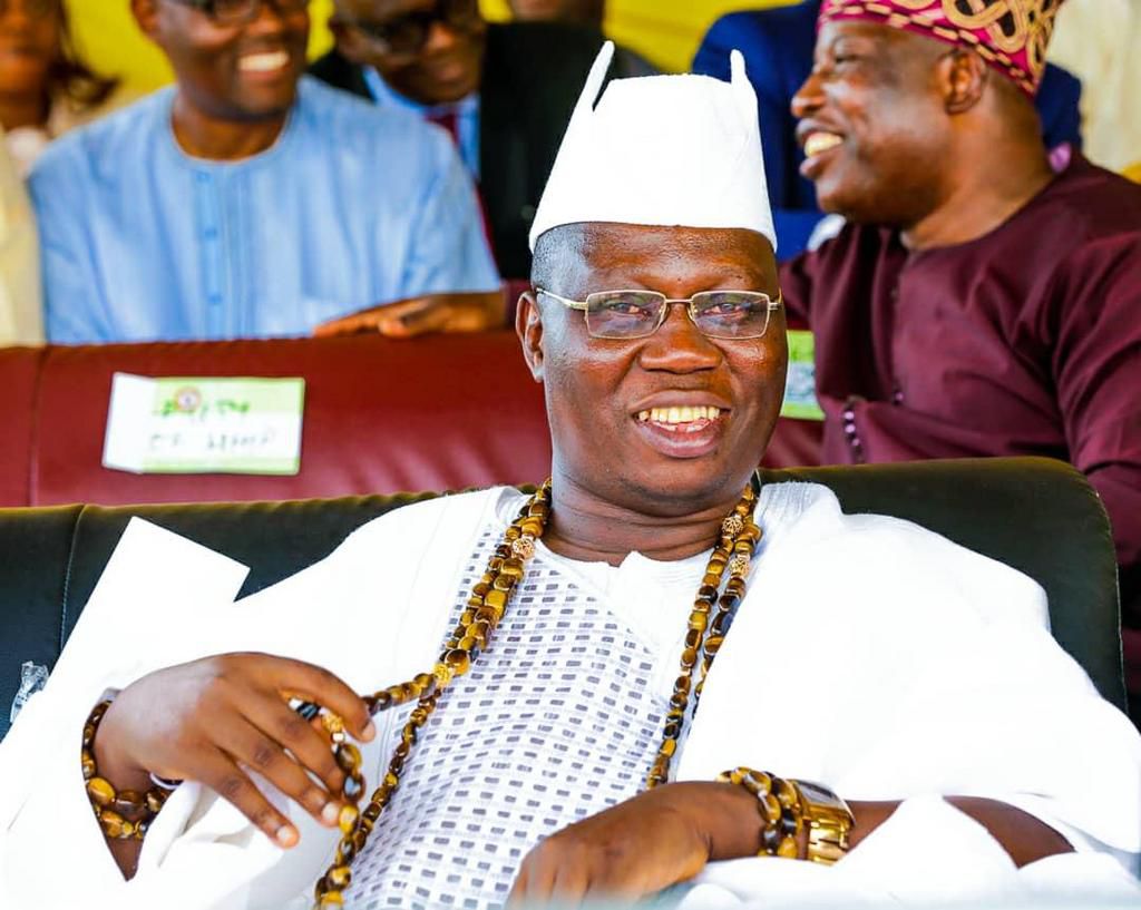 Are ona kakanfo of Yoruba Land, Chief Gani Adams. [Twitter/@followlasg]