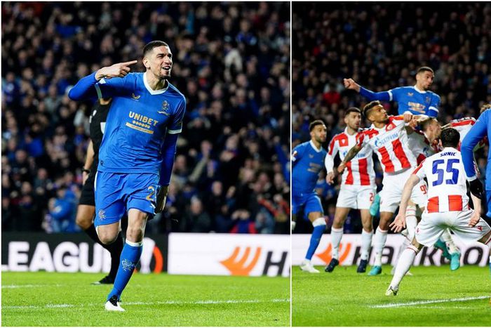 Leon Balogun scored from a corner kick for Rangers