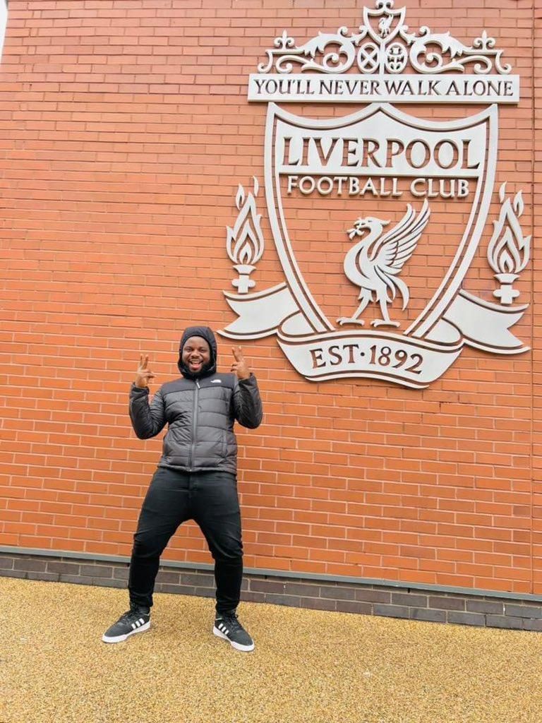 Sabinus at Anfield Stadium