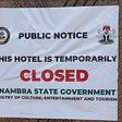 Anambra Govt seals up hotel over pool sex video, begins investigation. [thenigerialawyer]