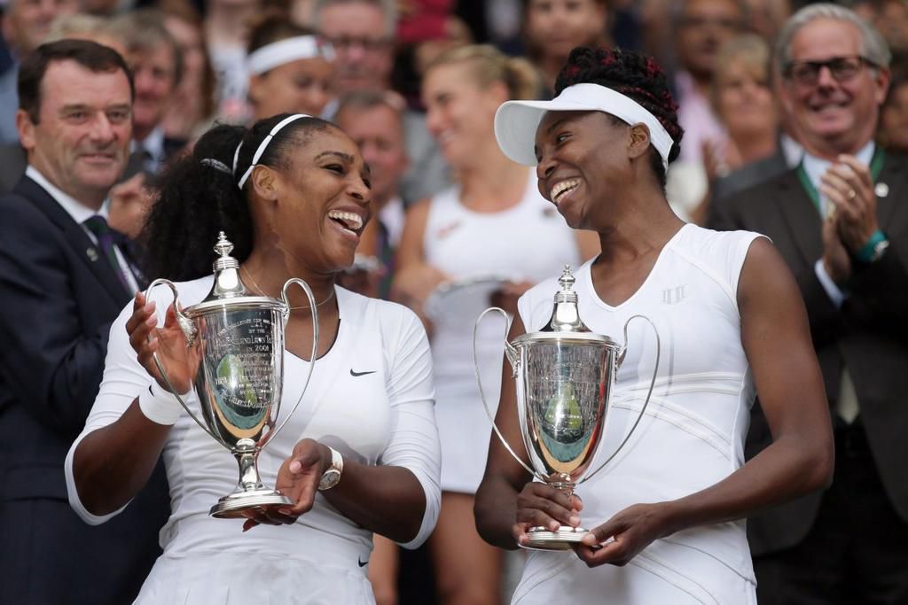 Serena and Venus Williams have 48 Grand Slams between them
