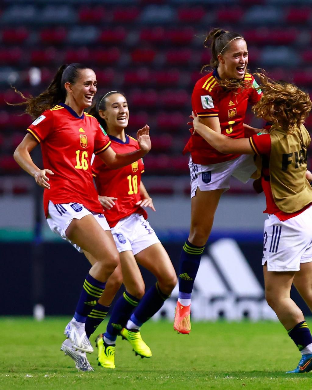 Spain wi face Japan in the final of the U20WWC.