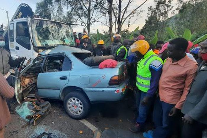 4 dead in grisly Road Accident along Machakos-Kitui road