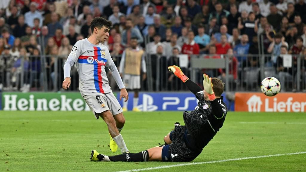 Pedri laments Barcelona's missed chances against Bayern Munich