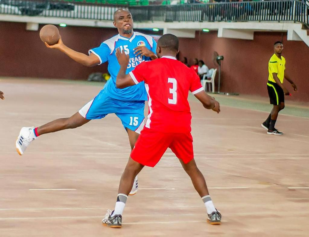 It was a busy day at the National Division One Handball League.