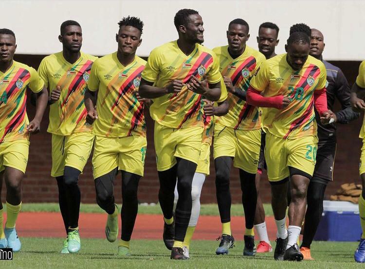 Zimbabwe Umbro AFCON 2022 home kit