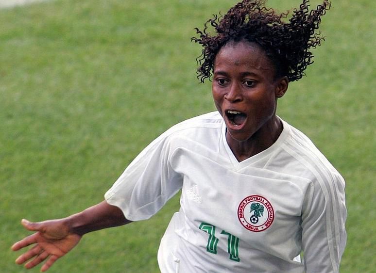Super Falcons of Nigeria defeated Japan 1-0 at the 2004 Olympics