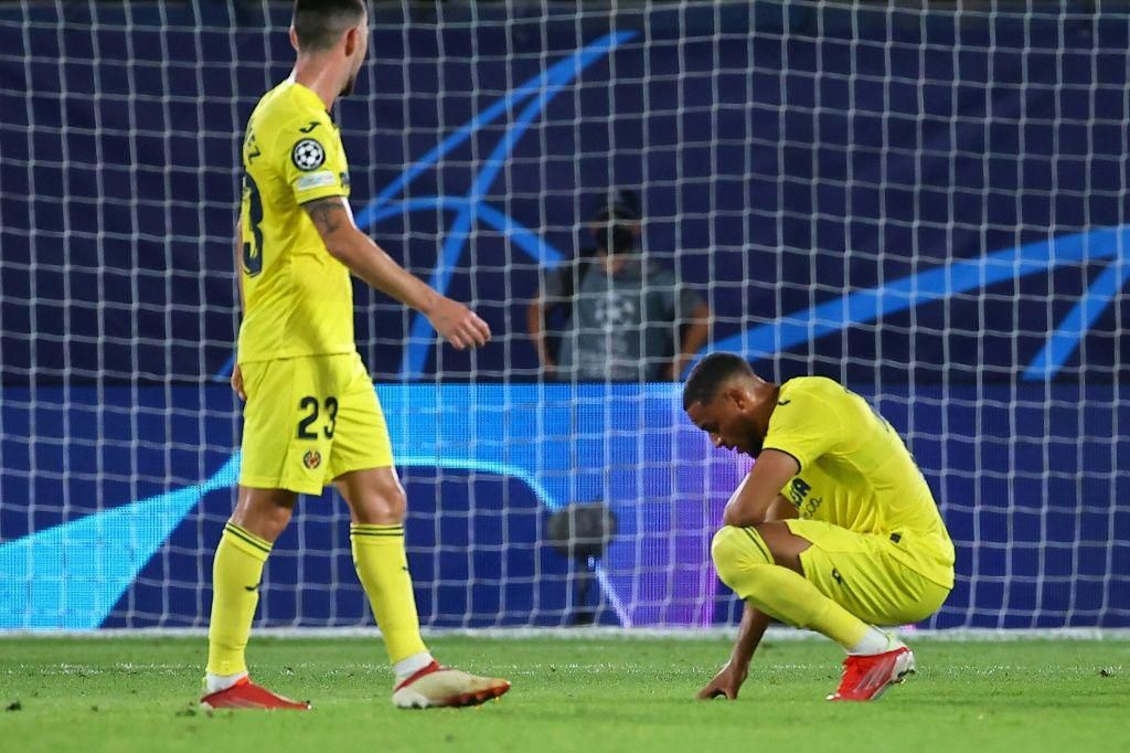 Goal-scorer Arnaut Danjuma (R) joined Villarreal from Bournemouth in August