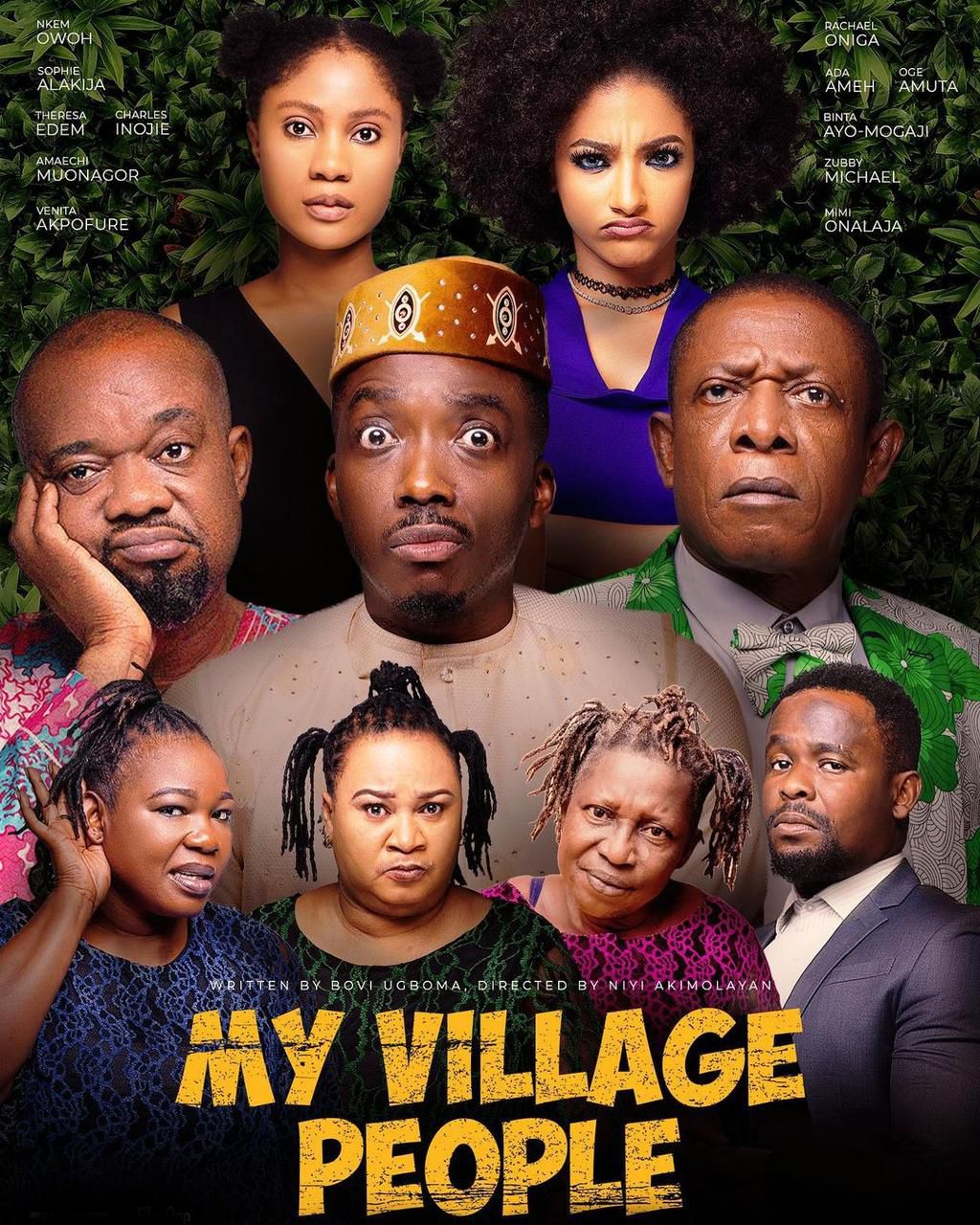 Bovi's 'My Village People' comedy poster [Instagram/@officialbovi]