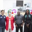L-R: AFD Country Director, Xavier Muron; French Ambassador to Nigeria, Her Excellency, Emmanuelle Blatmann; Executive Chairman, Lagos State Sports Commission, Sola Aiyepeku and Vice President NBA Africa & Country Head, NBA Nigeria, Gbemisola Abudu at t...
