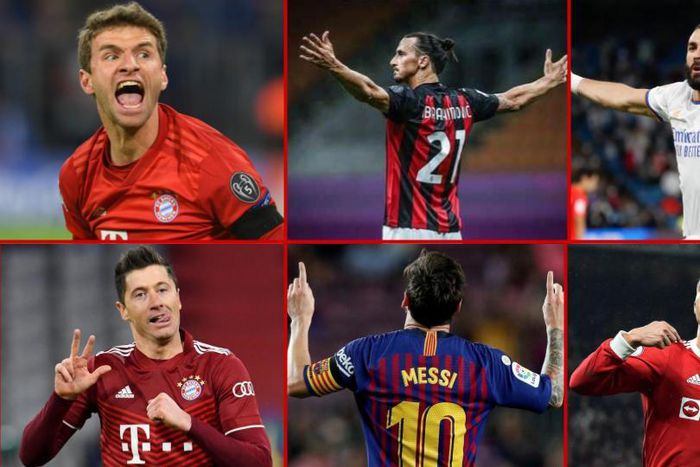 Highest scoring Champions League players of all time