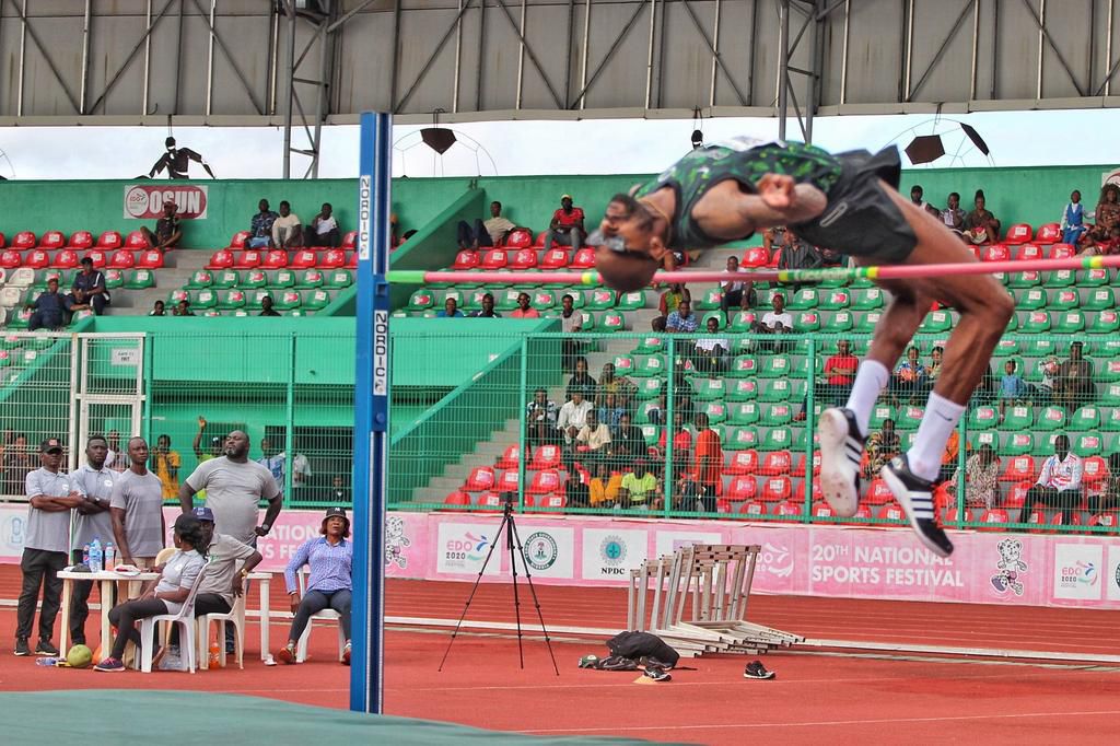 BBNaija star Mike Edwards crowned 2-time Nigerian high jump champion