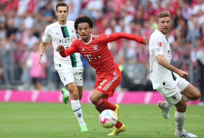 Leroy Sane spared Bayern's blushes against Monchengladbach