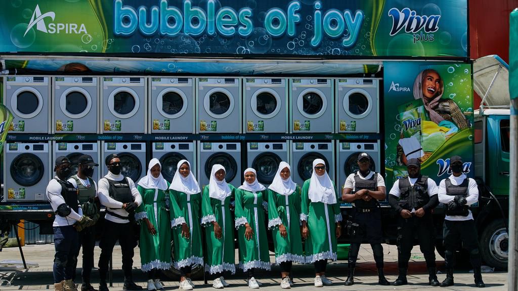 The first-ever free mobile laundry in Nigeria is coming to your neighbourhoods