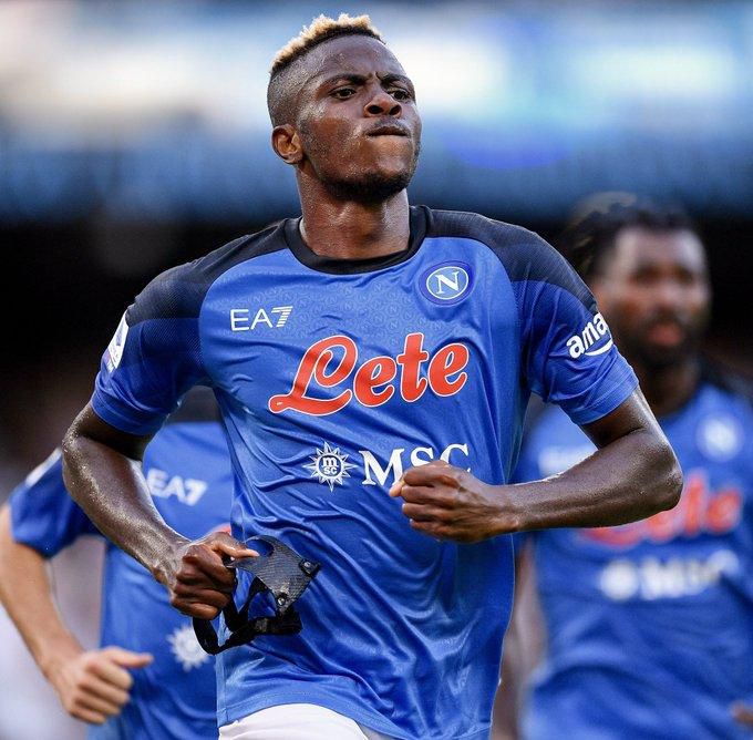 Victor Osimhen back with a bang for Napoli