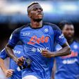 Victor Osimhen back with a bang for Napoli