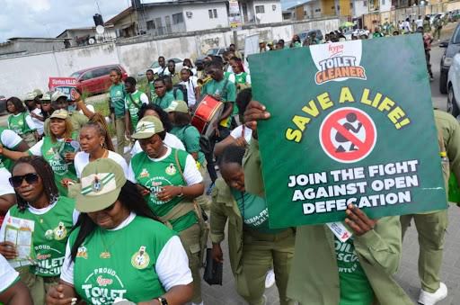 Hypo Toilet Cleaner, NYSC, Government lead Hygiene Sensitization Walk