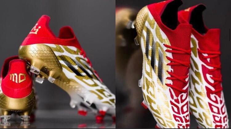 Mo Salah's Adidas Special edition AFCON boots