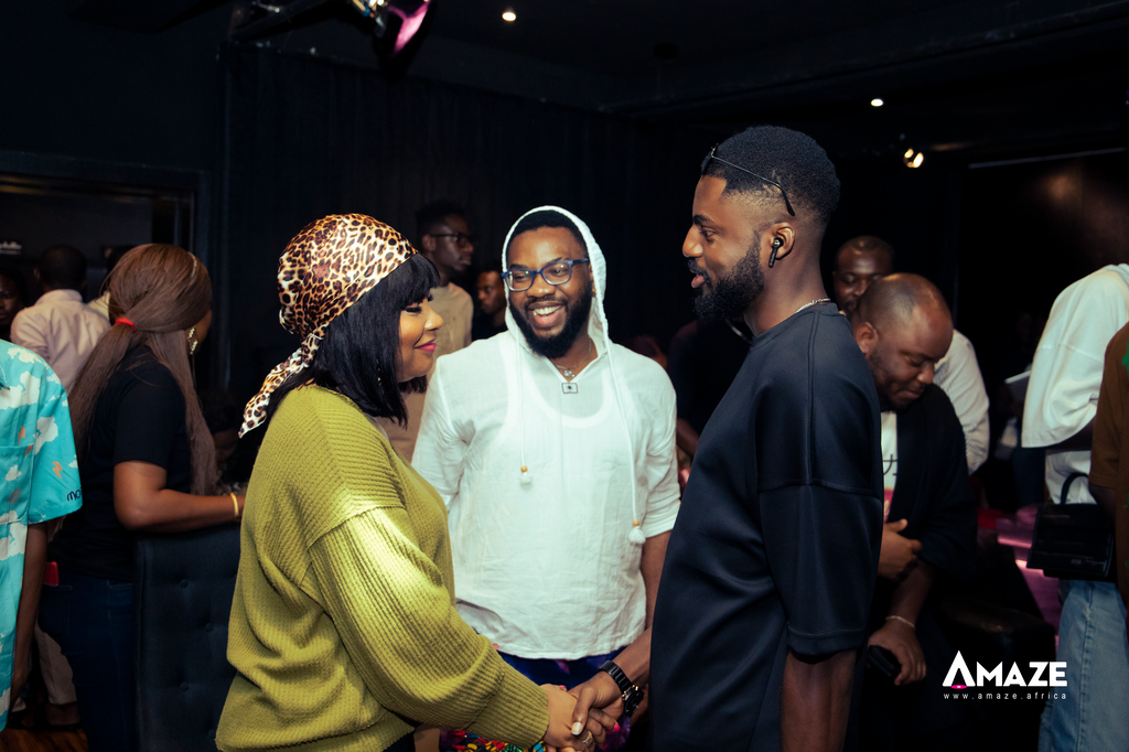 Don Jazzy, Bisola, Bimbo Ademoye, Mimi Onalaja others attend as Amaze app goes live