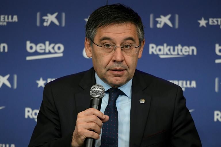 Josep Maria Bartomeu was elected Barcelona president in 2014