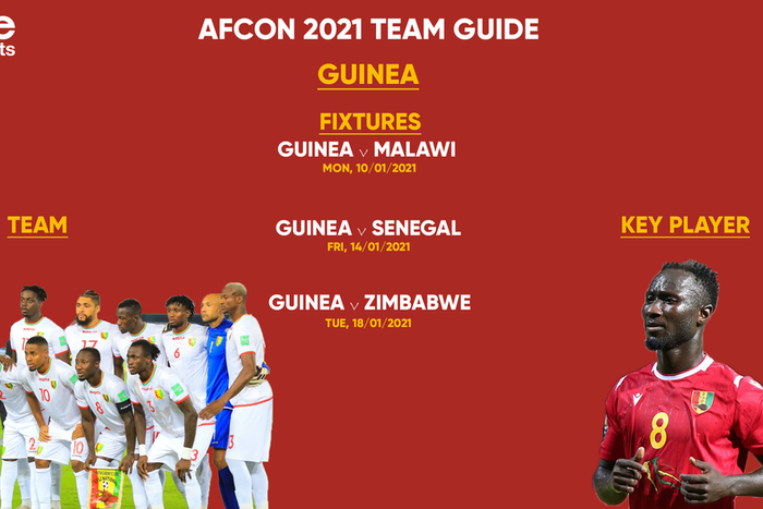 Guinea Team guide, key players and full fixtures