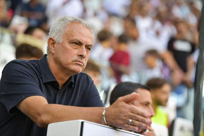 Jose Mourinho was an angry man at half time in Turin.
