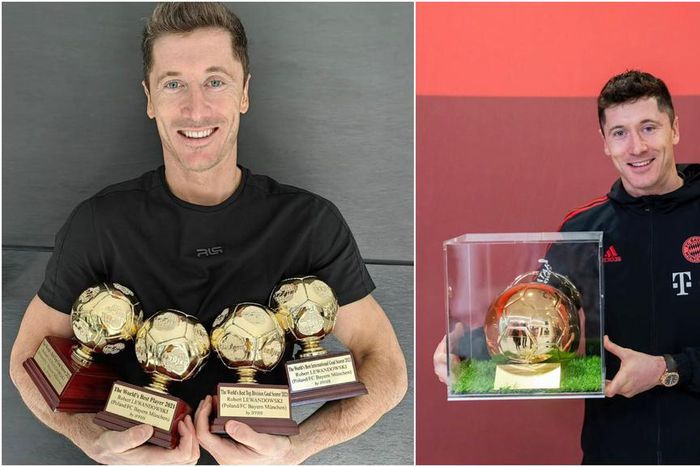 Robert Lewandowski has another award