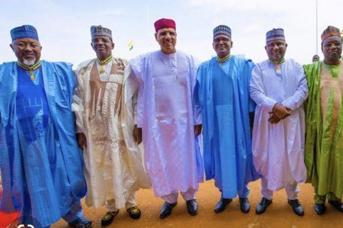 Niger Republic honours Dangote, Rabi’u, 4 other Nigerians with highest awards. [Twitter/Woye]