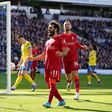 Mohamed Salah scored his 20th goal of the Premier League season in a victory over Brighton & Hove Albion