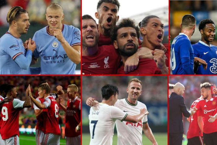 The odds for the 2022/23 Premier League top four race