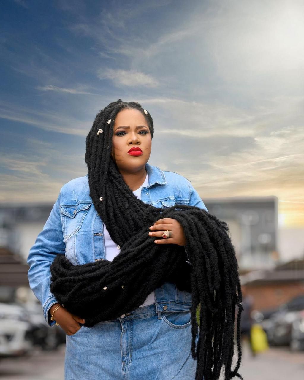 Toyin Abrahim in Ijakumo [Instagram/toyin_abraham]