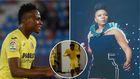 Samuel Chukwueze and Yemi Alade