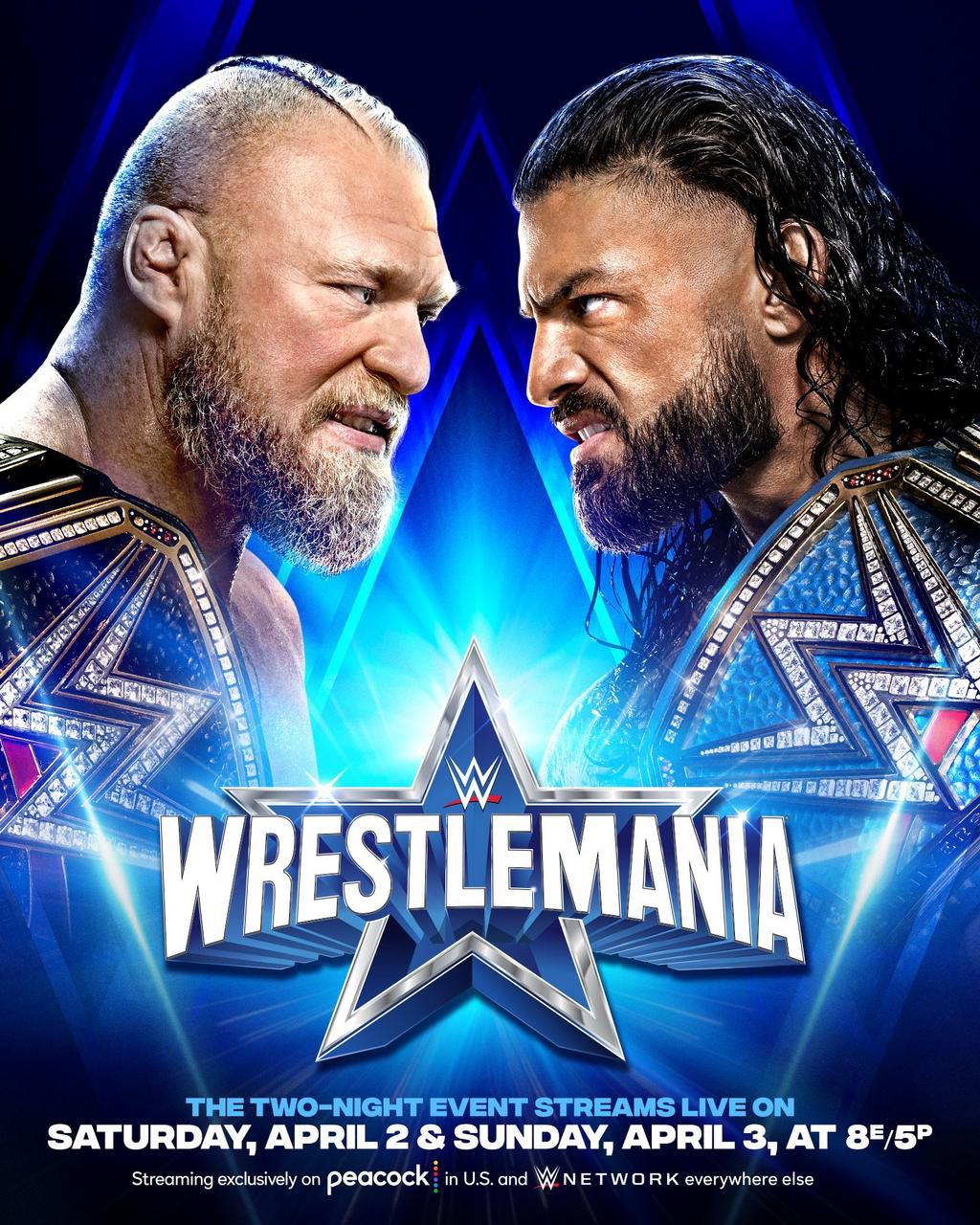 Brock Lesnar will fight Roma Reigns in a winner takes all at Wrestlemania 38