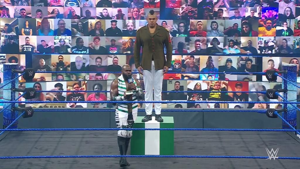 Commander Azeez and Apollo Crews