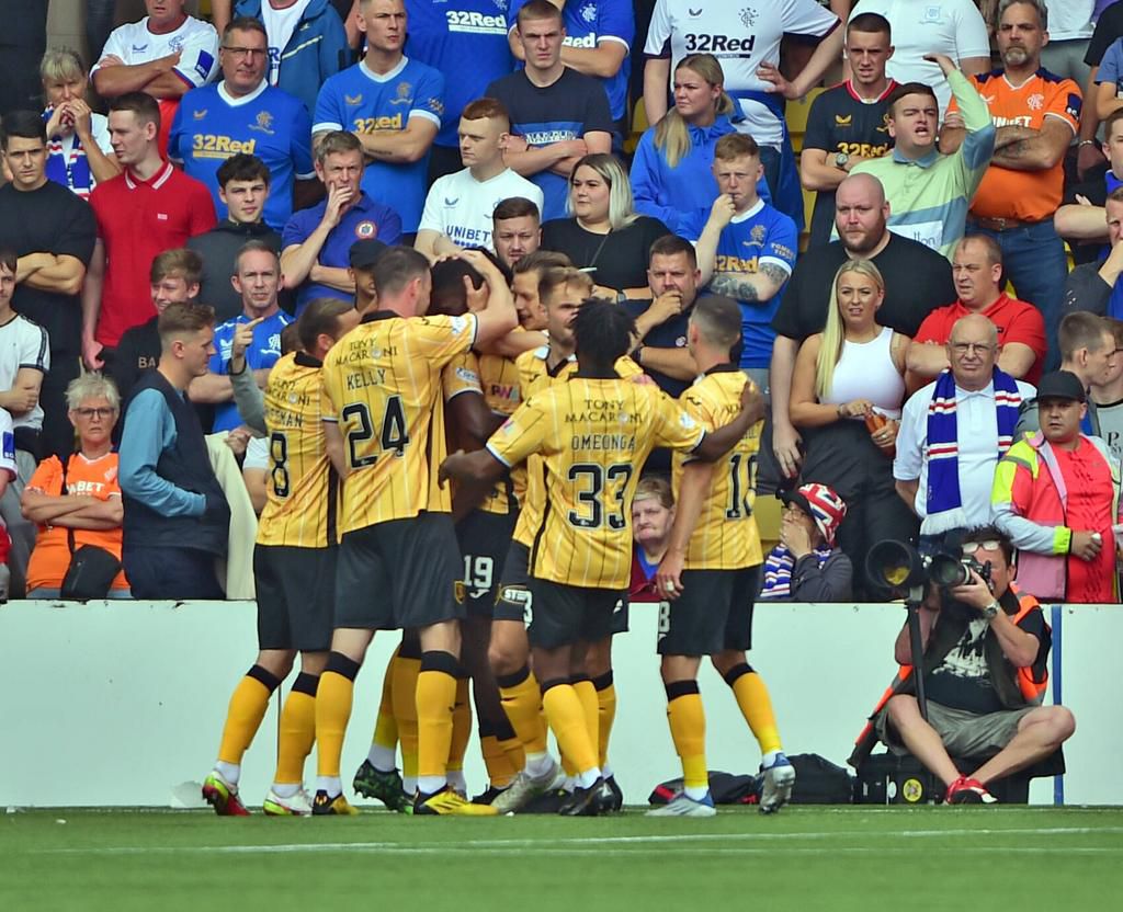 Joel Nouble opened the scoring for Livingston