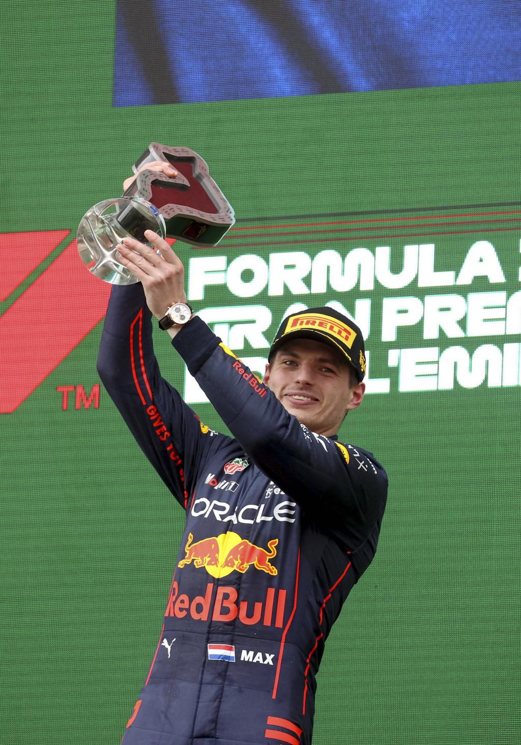 Max Verstappen claimed his second pole of the season at Emilia Romagna