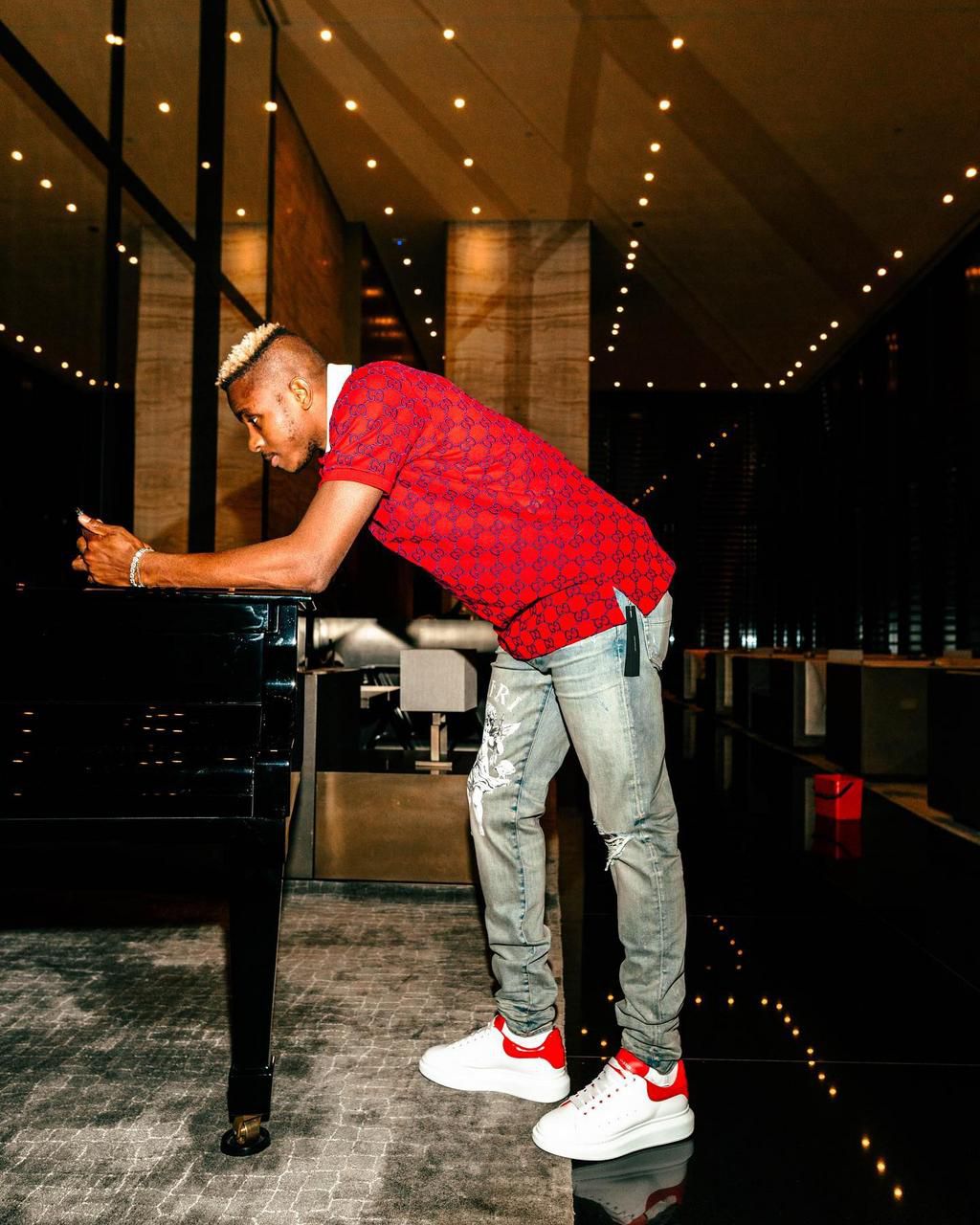 Victor Osimhen rocks another Gucci outfit