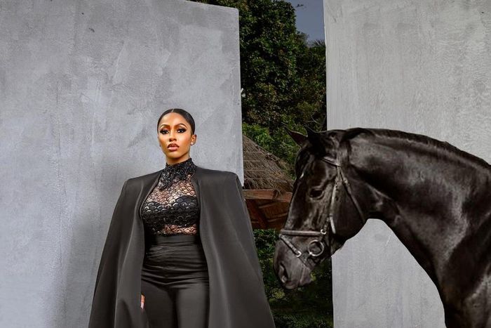 Mercy Eke poses for her birthday [Instagram/MercyEke]