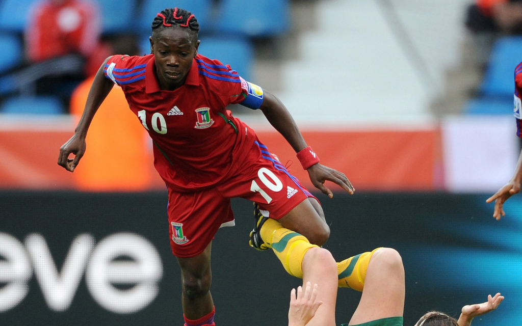 Genoveva Anonman was part of the Equatorial Guinea squad that won two WAFCONs