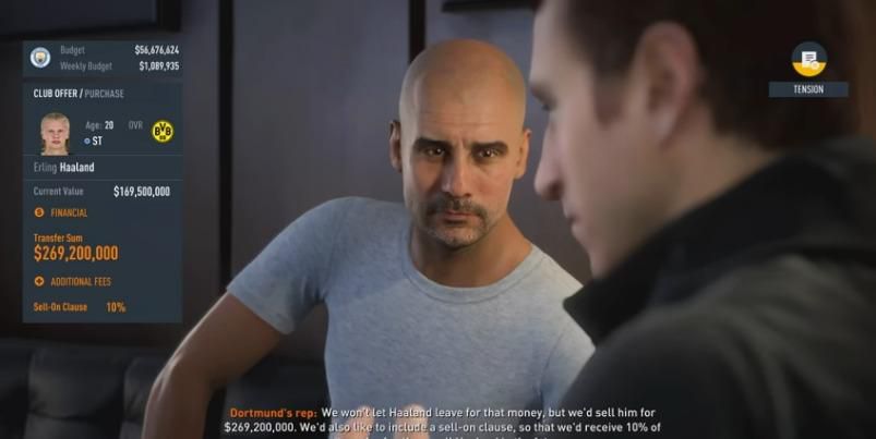 FIFA 23 Career Mode Transfer Negotiation  (screenshot)