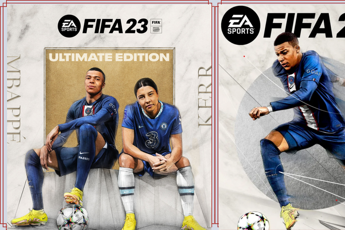 Sam Kerr and Kylian Mbappe are FIFA 23 cover stars