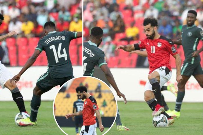 Mohamed Salah was not effective against Nigeria