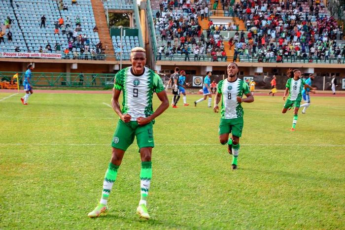 Victor Osimhen was inspirational for Super Eagles once again against Cape Verde