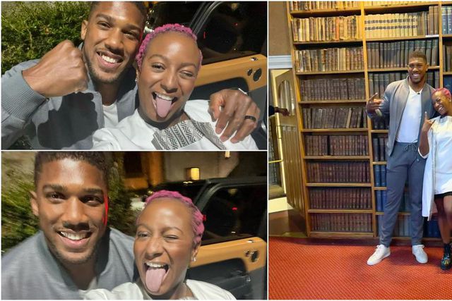 Anthony Joshua teams up with DJ Cuppy at Oxford University