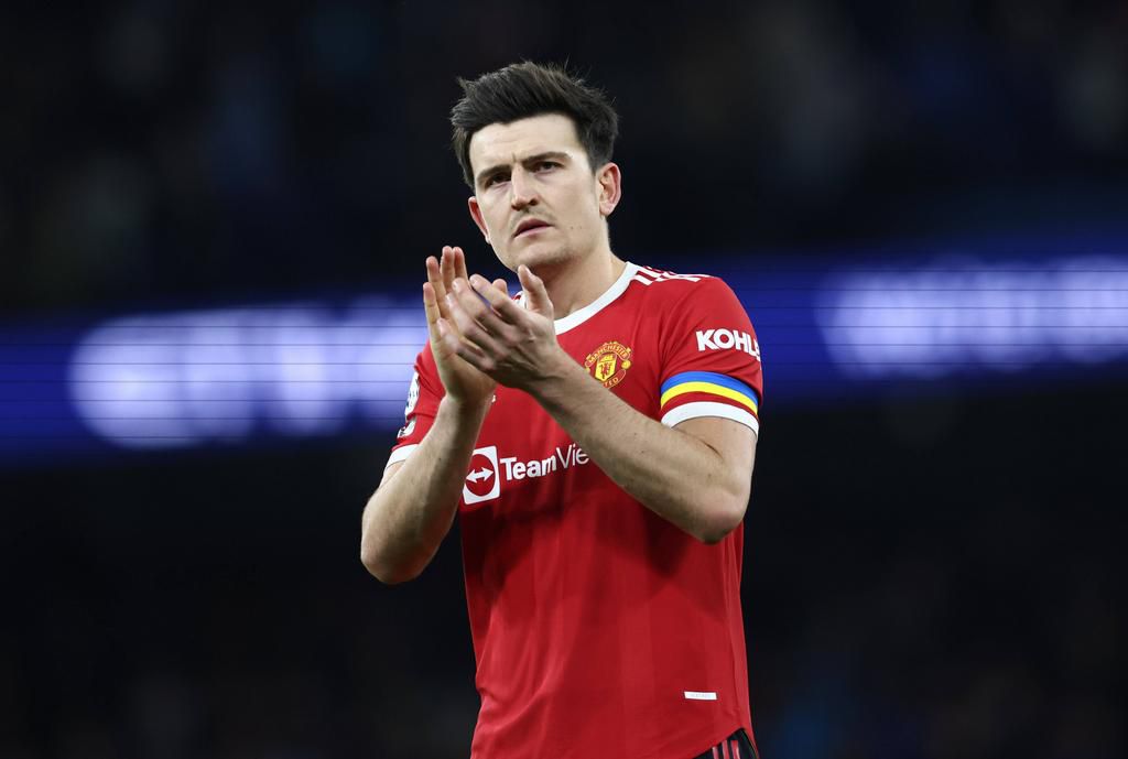 Harry Maguire had a day to forget as United lost to City in the Manchester Derby on Sunday