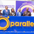 L-R) Board Members, Parallex Bank, Reverend Vale Odu-Thomas, Reverend Thomas Ehis Amenkhienan, Chairperson, Board of Directors Parallex Bank, Dr. Adeola Phillips, Managing Director of Parallex Bank, Mr. Olufemi Bakre, Former Executive Chairman, Nigeria...
