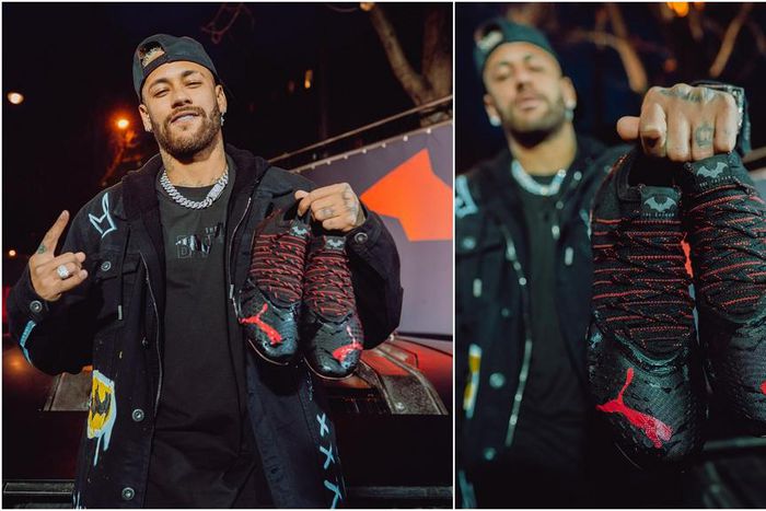 Neymar continues to push the highly anticipated BATMAN movie