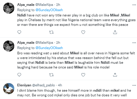 Reactions as Oliseh blasts Mikel, uplifts Ndidi