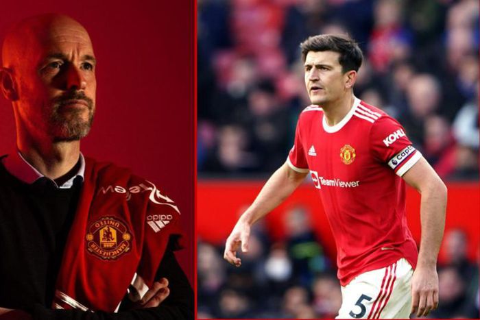 Erik Ten Hag confirms Harry Maguire will keep the captain band at Manchester United