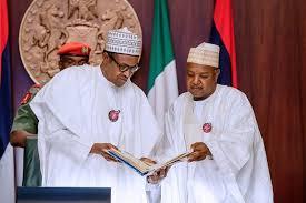 President Muhammadu Buhari and Governor Atiku Bagudu of Kebbi state [Oriental Times]